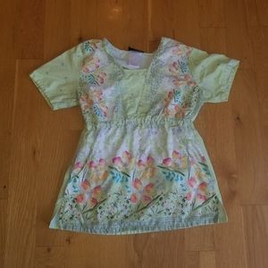 Cherokee Floral Scrub Top
